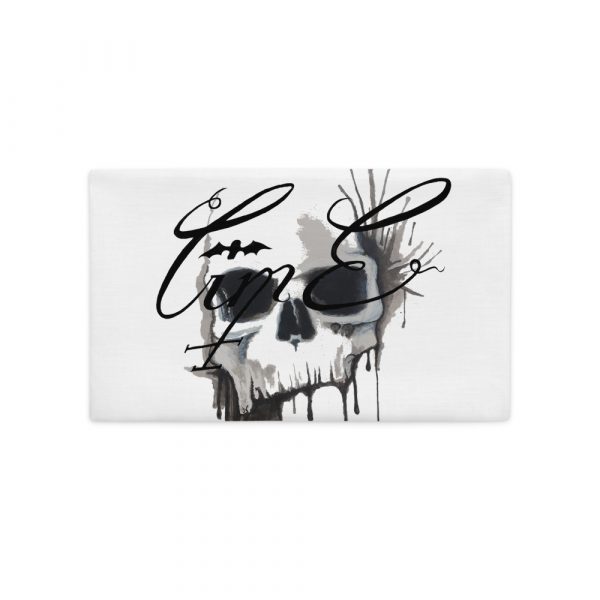 Skull Splatter, Premium Pillow Case