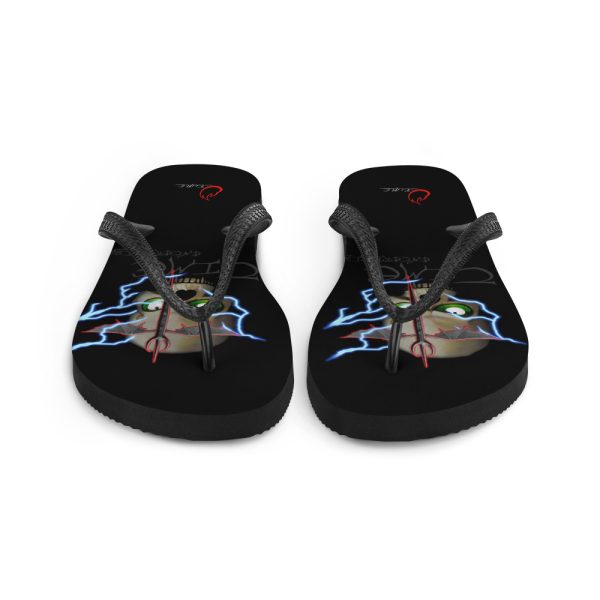 Lightning Skull, Flip-Flops - Image 5