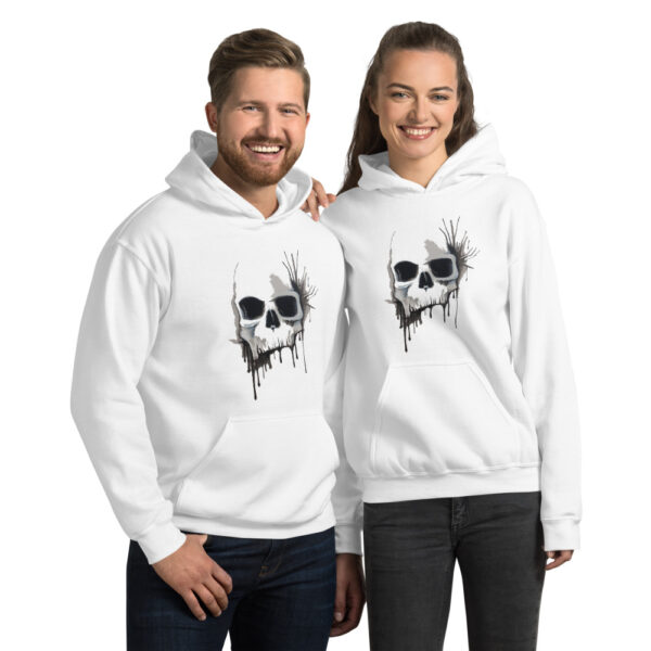 Skull Splatter, Hoodie - Image 2