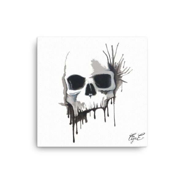 Skull Splatter, Canvas - Image 2