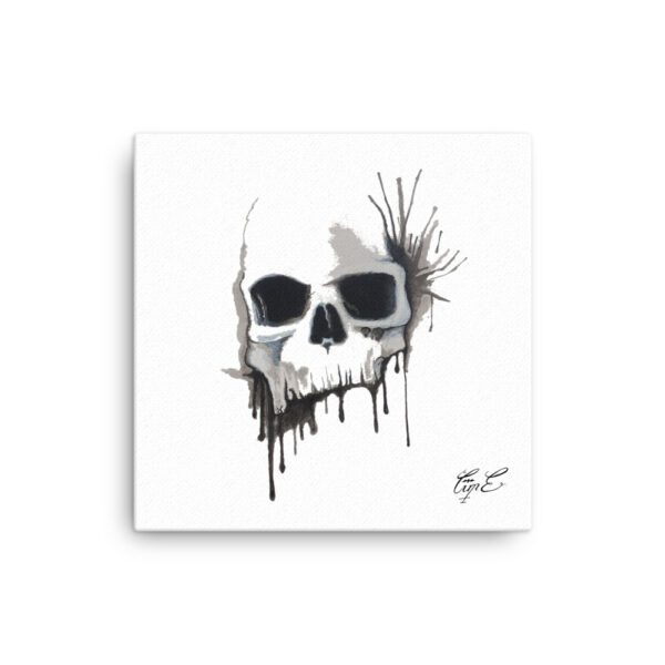 Skull Splatter, Canvas - Image 4