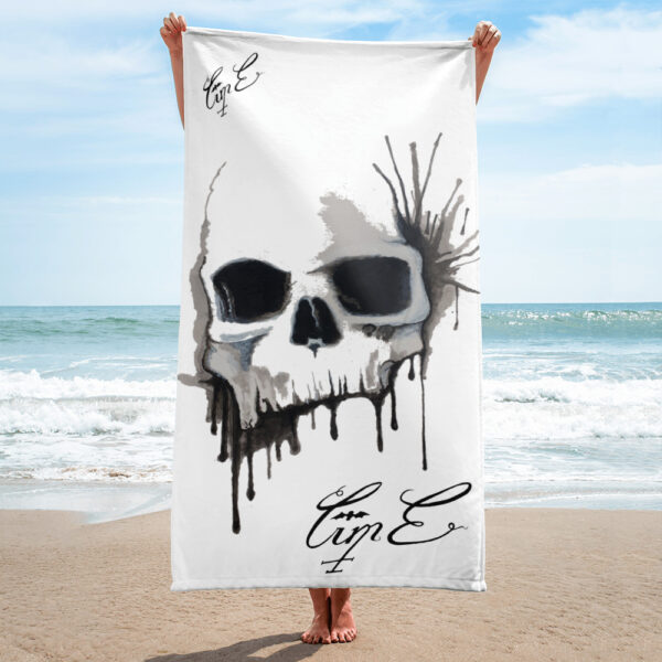 Skull Splatter, Towel - Image 2