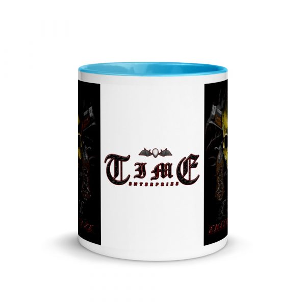 Blunderbuss and Skull, Mug with Color Inside - Image 5