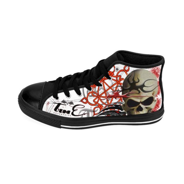 Confusion, Men's High-top Sneakers - Image 3