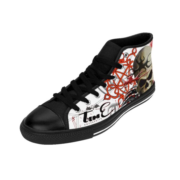 Confusion, Men's High-top Sneakers - Image 5