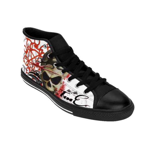 Confusion, Men's High-top Sneakers - Image 8