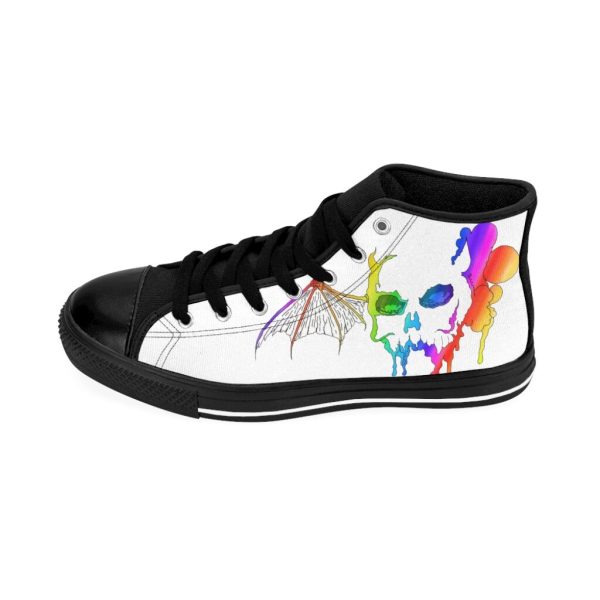 Techni Color Skull, Men's High-top Sneakers - Image 3