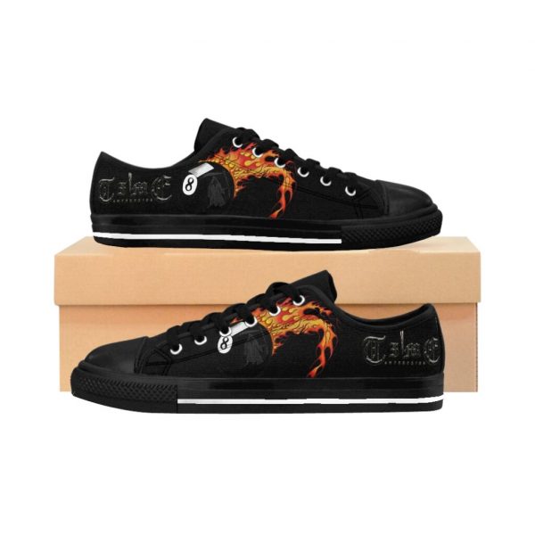 Flaming 8Ball Reaper, Men's Sneakers