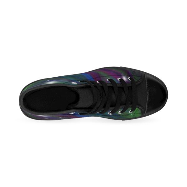 Spectacular Space, Men's High-top Sneakers - Image 2