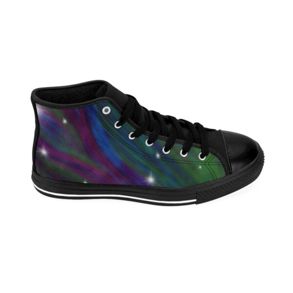 Spectacular Space, Men's High-top Sneakers - Image 6