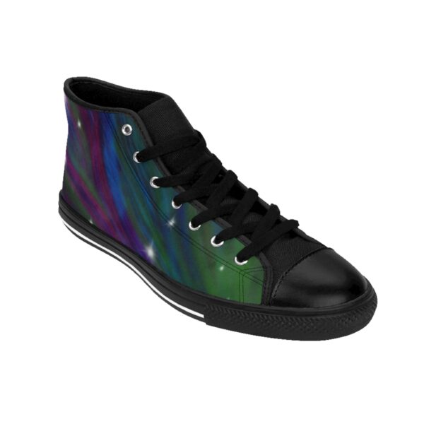 Spectacular Space, Men's High-top Sneakers - Image 8