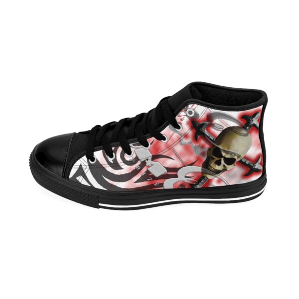 Crucified, Men's High-top Sneakers - Image 3
