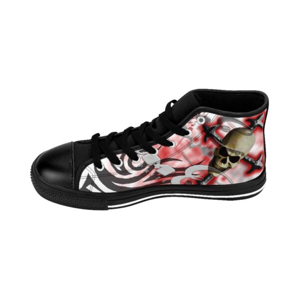 Crucified, Men's High-top Sneakers - Image 7
