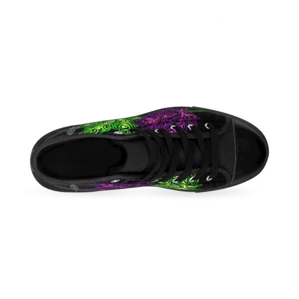 Leaf, Men's High-top Sneakers - Image 2