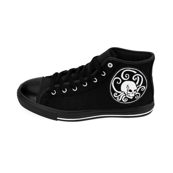 Octo-Skull, Men's High-top Sneakers - Image 3
