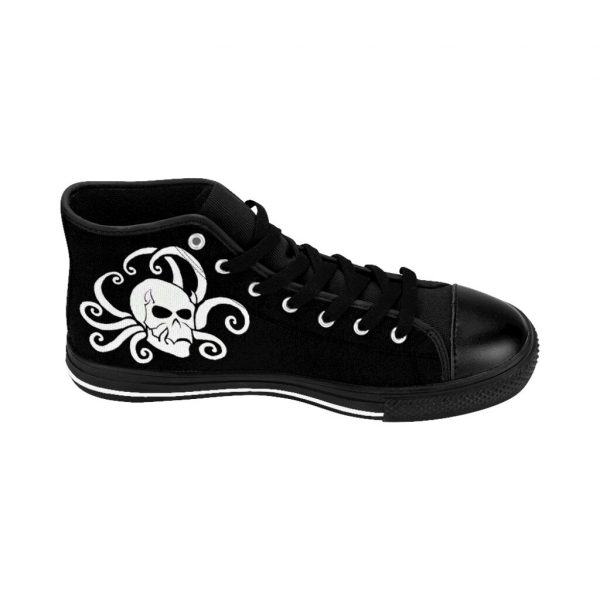 Octo-Skull, Men's High-top Sneakers - Image 4