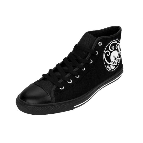 Octo-Skull, Men's High-top Sneakers - Image 5