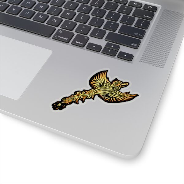 Phoenix Black BG, Kiss-Cut Stickers - Image 7