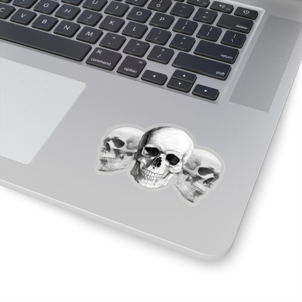 Skulls x3, Kiss-Cut Stickers - Image 8