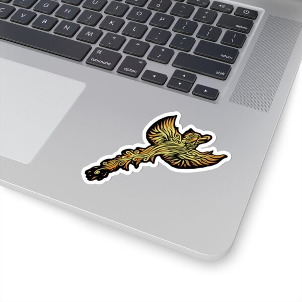 Phoenix Black BG, Kiss-Cut Stickers - Image 8