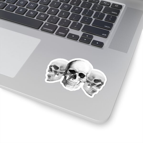 Skulls x3, Kiss-Cut Stickers - Image 10