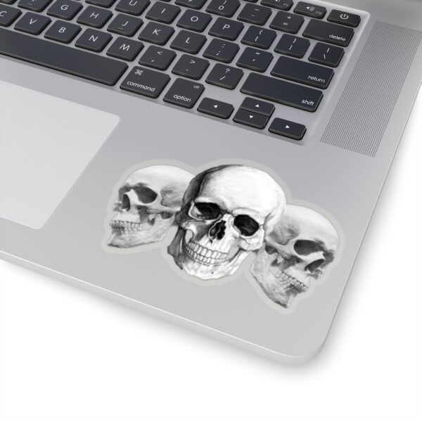 Skulls x3, Kiss-Cut Stickers - Image 12