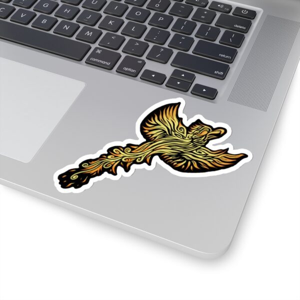 Phoenix Black BG, Kiss-Cut Stickers - Image 10