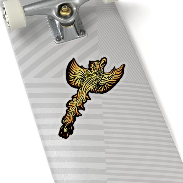 Phoenix Black BG, Kiss-Cut Stickers