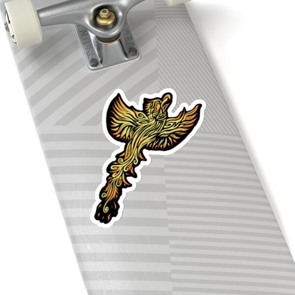 Phoenix Black BG, Kiss-Cut Stickers - Image 11