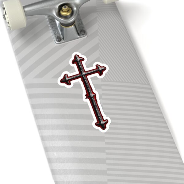 Iron Crucifix, Kiss-Cut Stickers - Image 16