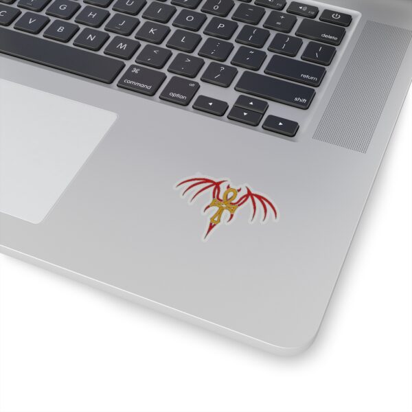 Winged Ankh, Kiss-Cut Stickers - Image 4
