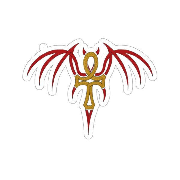 Winged Ankh, Kiss-Cut Stickers - Image 5