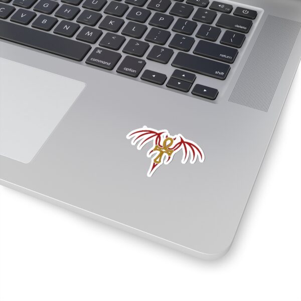 Winged Ankh, Kiss-Cut Stickers - Image 6