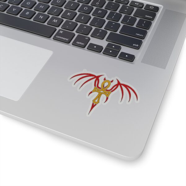 Winged Ankh, Kiss-Cut Stickers - Image 8