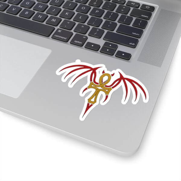 Winged Ankh, Kiss-Cut Stickers - Image 14