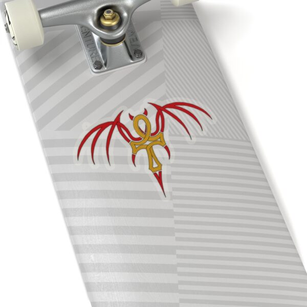 Winged Ankh, Kiss-Cut Stickers - Image 2