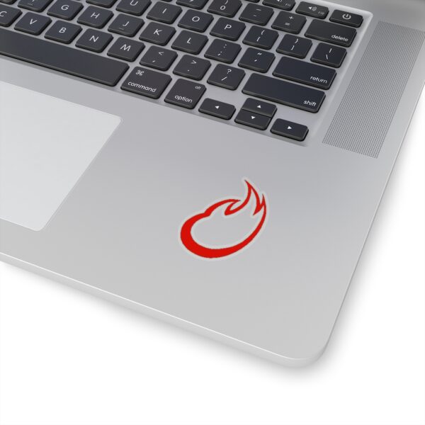 TimE Flame logo, Kiss-Cut Stickers - Image 4