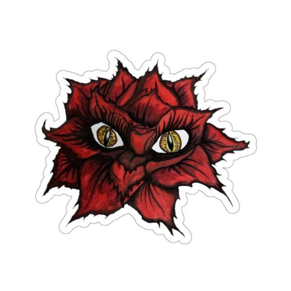 Rose with Eyes, Kiss-Cut Stickers - Image 5