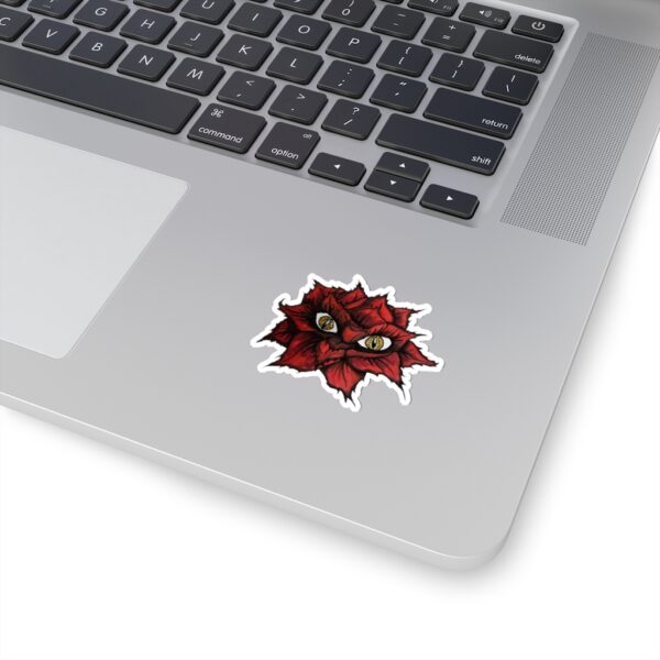 Rose with Eyes, Kiss-Cut Stickers - Image 6