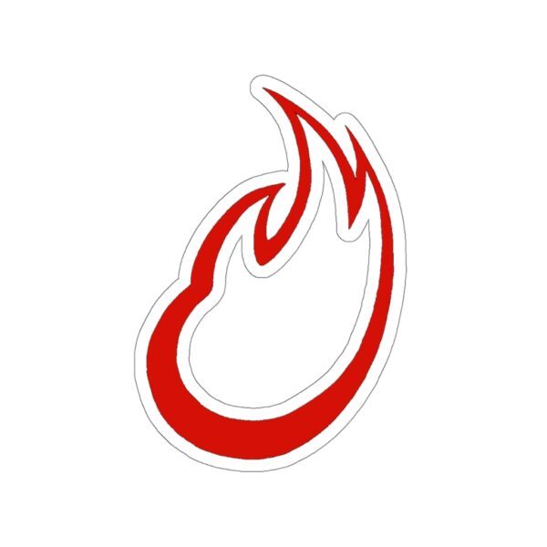 TimE Flame logo, Kiss-Cut Stickers - Image 5