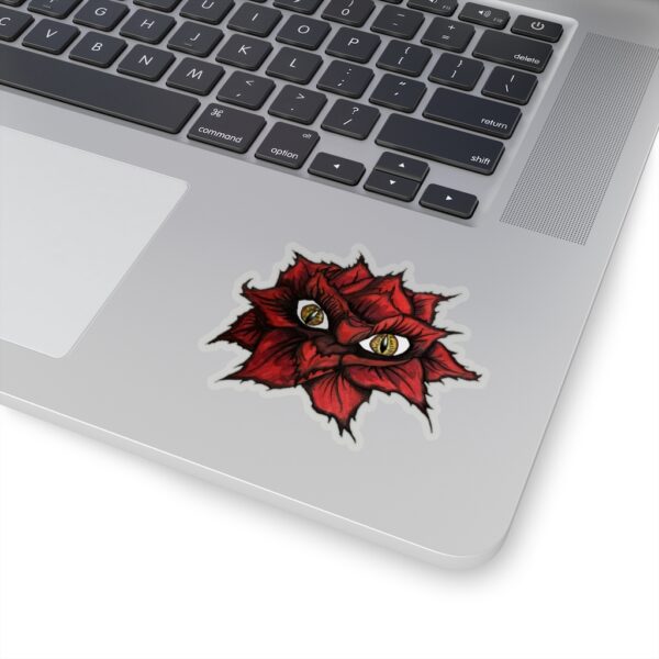 Rose with Eyes, Kiss-Cut Stickers - Image 8