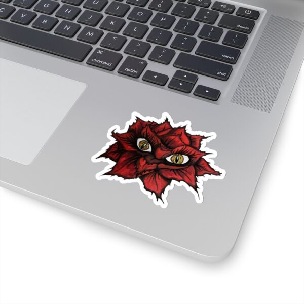Rose with Eyes, Kiss-Cut Stickers - Image 10