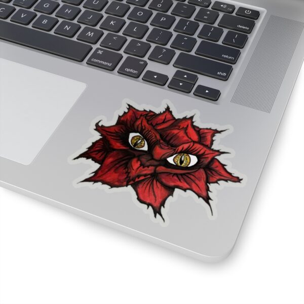Rose with Eyes, Kiss-Cut Stickers - Image 12