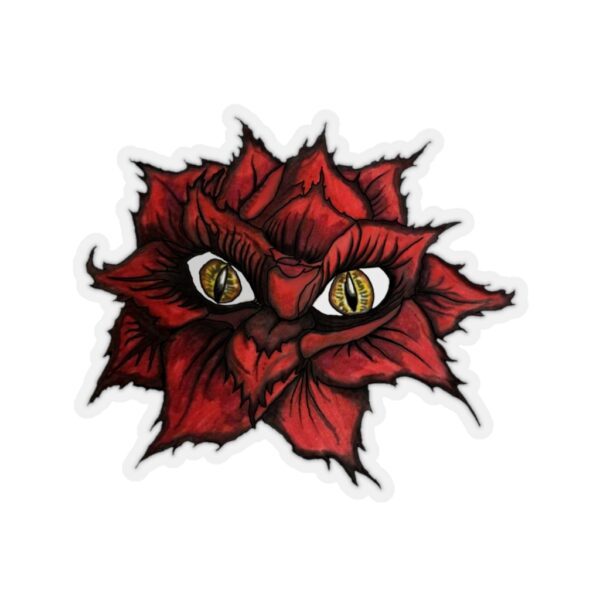 Rose with Eyes, Kiss-Cut Stickers