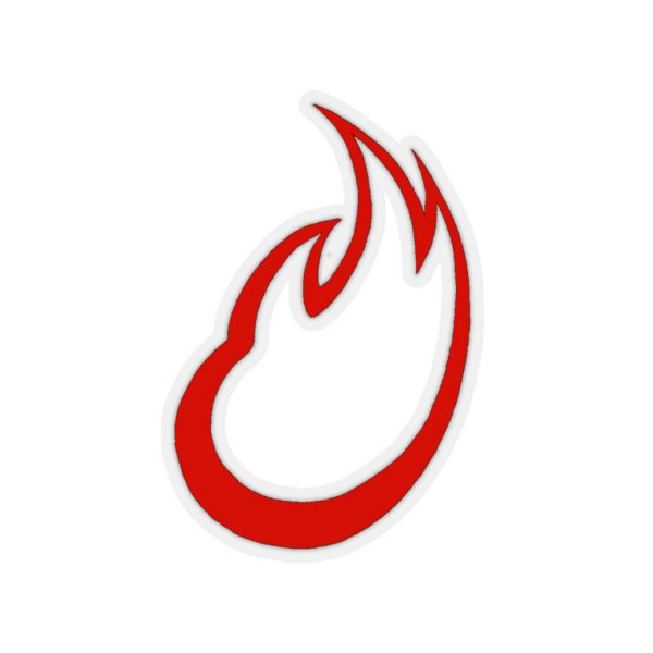 TimE Flame logo, Kiss-Cut Stickers