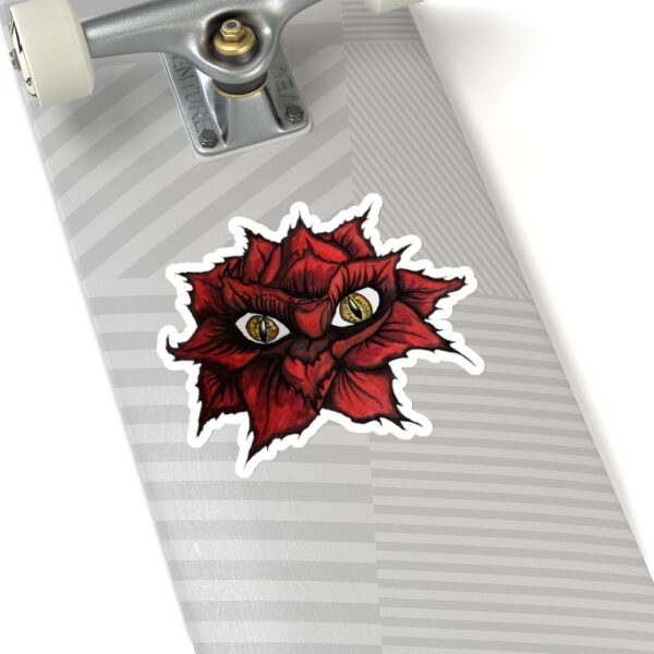 Rose with Eyes, Kiss-Cut Stickers - Image 16