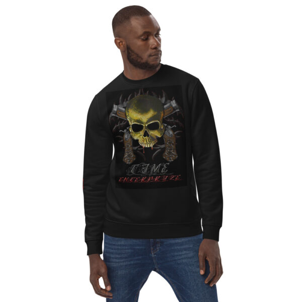Skull and Blunderbuss, eco sweatshirt - Image 4