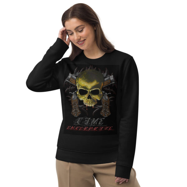 Skull and Blunderbuss, eco sweatshirt - Image 2
