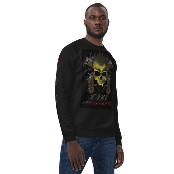 Skull and Blunderbuss, eco sweatshirt - Image 6